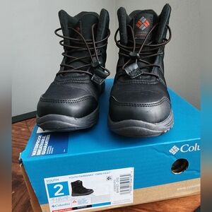 Columbia Black Rain & Snow Boots with Durable Design